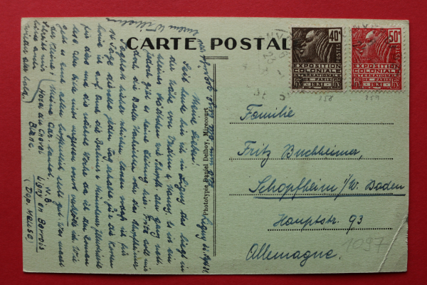 Postcard PC 1931 Ligny en Barrois France
